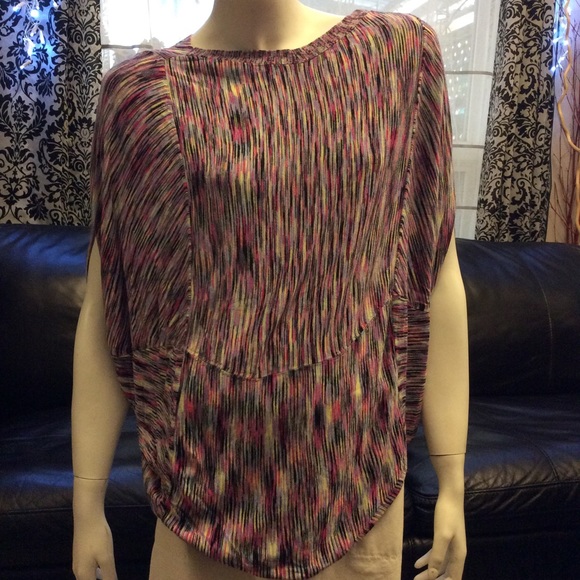 100% bamboo batwing multicoloured sweater - Picture 2 of 10